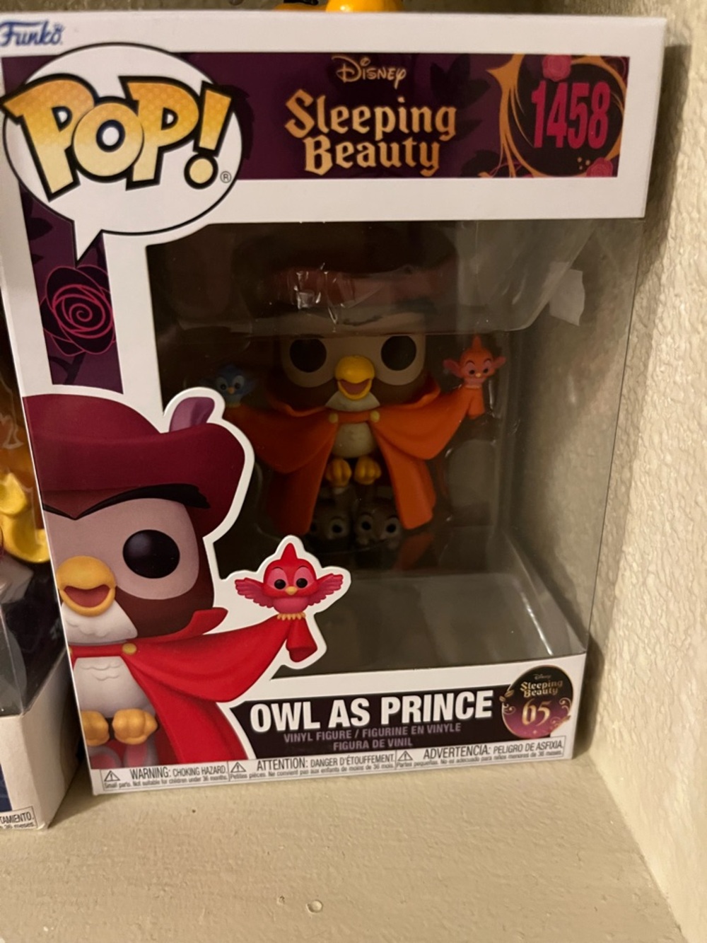Funko Owl As Prince Pop! Vinyl - Red & Orange Accents 1485